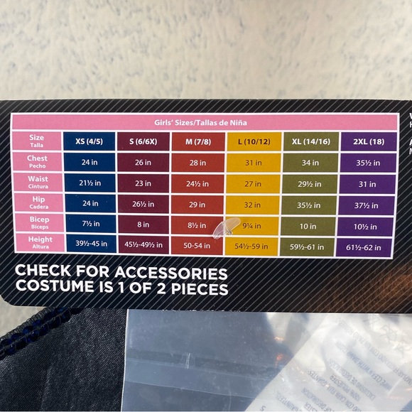 Dracula’s Darling Halloween Costume Girls Size Large 10/12 - Picture 6 of 6